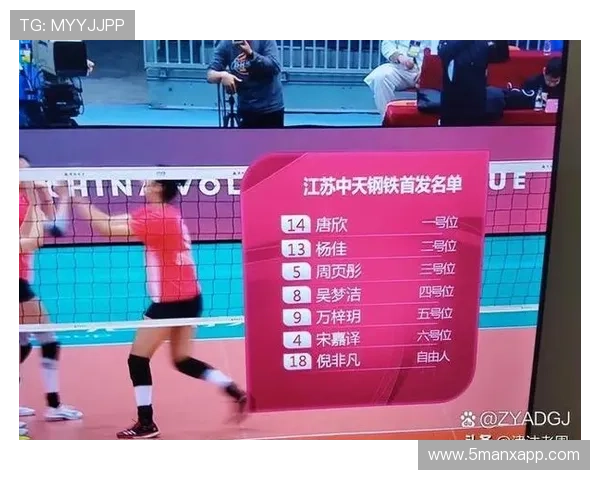 南京排球队战术实力强劲荣登全国排球战术排行榜第五名